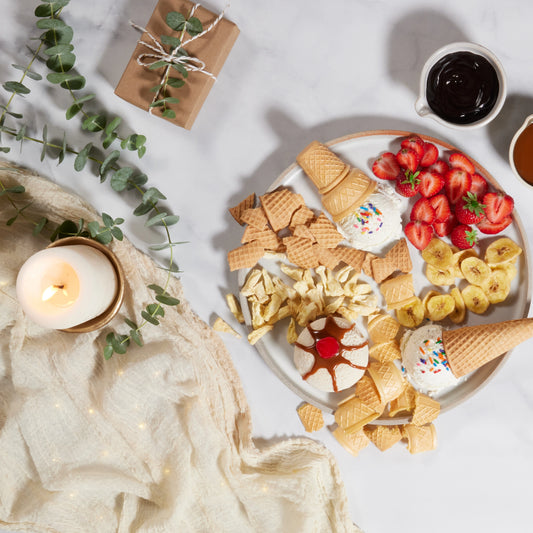 "I scream, you scream, goats scream for ice cream" Cheeseboard