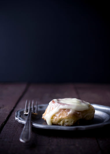 Autumn Spiced Cinnamon Buns With Crème Fraîche Icing