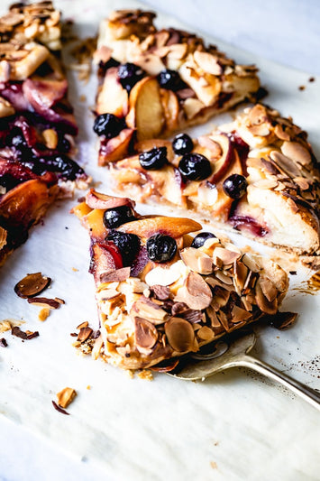 Peach Blueberry Galette